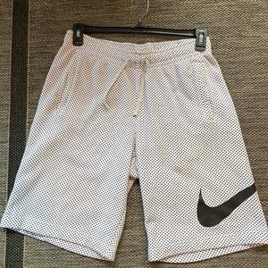 Mens Nike Fleece Checkered Shorts